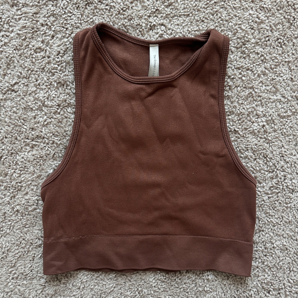 Aritzia Babaton Stretch High Neck Crop top